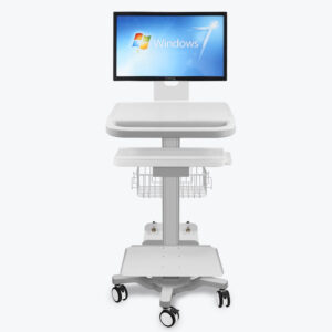 CRF 5-Caster Silent Office & Medical Utility Cart（Molde CA16Z126）