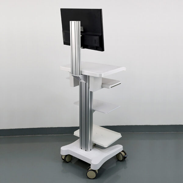 CRF 4x4-inch Silent Wheel Integrated Office Computer Cart（Model CA18Z115） - Image 4