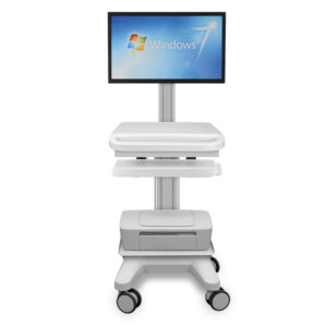 CRF Integrated Printer & Computer Medical Cart (Model CA13Z005)