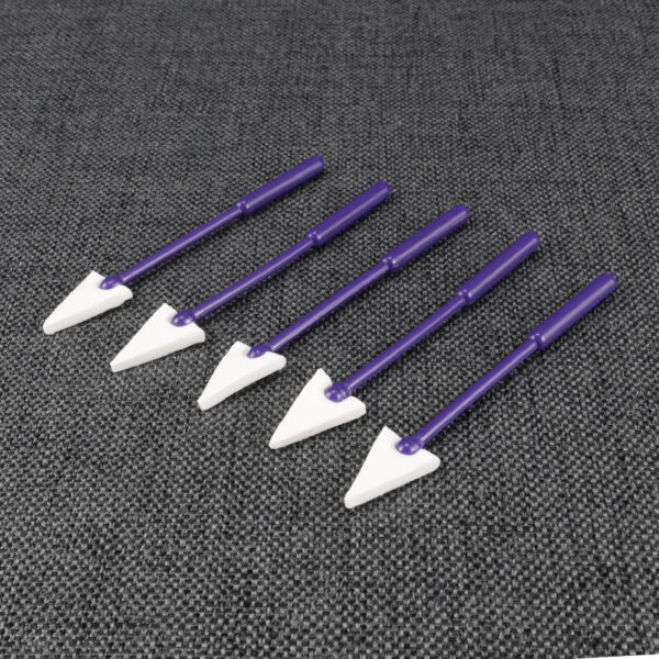 Disposable Triangular Cotton Swabs for Liquid Absorption, Vinyl Alcohol Sponge Head, Ophthalmic Medical Cotton Swab