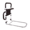 Medical-Grade Toilet Support System - 150KG Load Clamp-On Handrail for Accessible Bathrooms & Senior Care